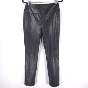 Soft‎ Surroundings Faux Leather Pull on Leggings Pants 2FT97 SMALL